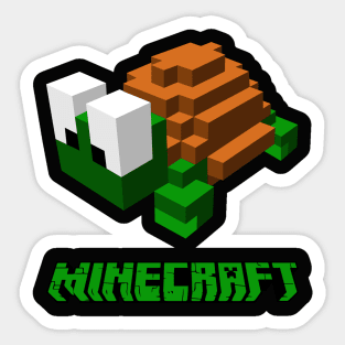 Minecraft Turtle Sticker